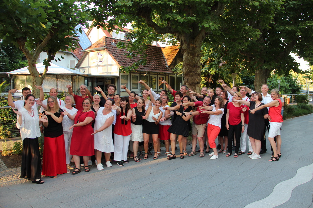 Gruppenbild der Swinging Voices 2011